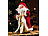infactory Singender, tanzender Weihnachtsmann "Swinging Santa", 28 cm infactory