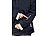 Übergangs-Jacke Navy-Blau mit Fernbedienung für iPod & iPhone, Größe M Übergangs-Jacken mit iPod- & iPhone-Fernbedienung