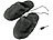 infactory Deluxe-Plüsch-Pantoffeln mit USB-Wärmesohle Gr. 40-46 infactory Beheizbare Hausschuhe