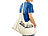 PEARL 2in1-Strandtasche & Liegetuch aus flauschigem Frottee PEARL Strandtuch & Tasche 2in1
