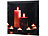 infactory LED-Leinwandbild mit romantischem Kerzenflackern "Modern Times" infactory LED Kerzen Wandbilder