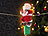 infactory Weihnachtsmann auf Einrad "Santa Balance" infactory Singende Weihnachtsmänner mit Einrädern