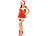 infactory Weihnachtskleidchen aus Samt  "Sexy Santa" inkl. Mütze Gr XL infactory Damen-Weihnachtskleidchen
