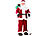 infactory Singender und tanzender XXL-Weihnachtsmann mit Karaoke, 160 cm infactory