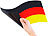 PEARL Auto-Magnet-Fahne "Deutschland" PEARL Deutschland-Fahnen