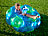 infactory Aufblasbarer Roll-Ball für Kinder, 125 cm Durchmesser infactory Aufblasbare Riesen-Roll-Bälle