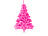 infactory Künstlicher Weihnachtsbaum 180 cm, 765 Spitzen & Metallfuß, rosa
