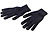 PEARL urban Strick-Handschuhe mit 5 Touchscreen-Fingerkuppen Gr. L PEARL urban Strick Handschuhe mit kapazitiven Fingerkuppen