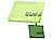PEARL Extra saugfähiges Mikrofaser-Handtuch, 80 x 40 cm, grün PEARL Mikrofaser-Handtücher