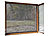 infactory 3er Set Fliegengitter für Fenster, 130 x 150 cm inkl. 6 m Klebeband infactory
