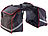 Xcase Doppel-Gepäckträgertasche, wasserabweisend, mit Reflektions-Streifen Xcase Gepäckträgertaschen