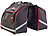 Xcase 2er-Set Doppel-Gepäckträgertasche, wasserabweis., Reflektions-Streifen Xcase Gepäckträgertaschen