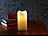Britesta Echtwachskerzen mit beweglicher LED-Flamme, 3er-Set Britesta LED-Echtwachskerzen mit beweglichen Flammen