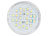 Luminea Highpower-LED-Lampe m. 12 SMD-LEDs, 3W, GX53,Tageslicht, 150lm Luminea 