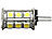 Luminea LED-Stiftsockellampe mit 18 SMD LEDs, G4 (12V), weiß, rund Luminea LED-Stifte G4 (neutralweiß)