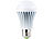 Luminea Highpower-LED-Lampe, 9W, E27, warmweiß, 680-730 lm Luminea LED-Tropfen E27 (warmweiß)