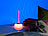 Lunartec 3in1-Nachttisch-Lampe mit Farbwechsel & Taschenlampe Lunartec Nachttisch Lampen