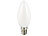 Luminea SMD-LED-Kerzenlampe, 3,2 Watt, E14, B35, 250 Lumen, weiß Luminea LED-Kerzen E14 (neutralweiß)