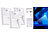 Lunartec 3er-Set LED-Treppenleuchten & Nachtlichter mit PIR-Bewegungssensor Lunartec LED-Batterieleuchten mit Bewegungsmelder