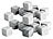 Rosenstein & Söhne 18er-Set Dauer-Eiswürfel aus Speckstein, 22 mm Rosenstein & Söhne Dauer-Eiswürfel aus Speckstein