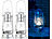Lunartec 2er-Set ultra helle LED-Sturmlampen, Akku, 200 lm, 3 Watt Lunartec Akku-LED-Sturmlampen