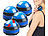 newgen medicals 4er-Set Massageroller für den ganzen Körper, mit 360°-Halterung, blau newgen medicals Öl-Massageroller