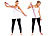 Speeron Fitnessband - Gummiband mit Handschlaufen, 85 cm Speeron Pilates Fitnessbänder