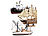 Playtastic 3er-Set Schiff-Bausätze Fischkutter, Flaggschiff & Schlepper, aus Holz Playtastic