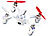 Simulus 4-CH-Quadrocopter GH-4.LIVE mit FPV-Kamera (refurbished) Simulus 4-Kanal Drohne mit Kamera & LIVE-Videoübertragung