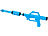 PEARL 10er-Set Wasserpistolen mit PET-Flaschen-Anschluss PEARL Wasserpistolen mit PET-Flaschen-Anschlüssen
