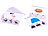 Lernspielzeug: Playtastic Lernkarten-Set "Formen" für NX-1189, 60 S.