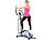 PEARL sports Komfort-Crosstrainer mit 5 kg Schwungmasse, Pulsmesser PEARL sports Crosstrainer