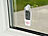infactory Solar-Fenster-Thermometer und Hygrometer mit Trend-Anzeige infactory Solar-Fenster-Hygrometer-Thermometer