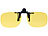 PEARL Nachtsicht-Brillenclip in rundlichem Design, polarisiert, UV400 PEARL