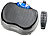 newgen medicals 3D-Vibrationsplatte WBV-620.3D, Expander & Fernbedienung, bis 120 kg newgen medicals Vibrationstrainer
