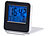 PEARL 2er-Set Kompakte digital Reisewecker, Thermometer, Kalender PEARL Digitale Reisewecker mit Thermometer