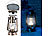 Lunartec Ultra helle Solar-LED-Sturmlampe, 200 Lm, 3 W, warmweiß, bronze Lunartec