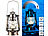 Lunartec Ultra helle LED-Sturmlampe, Batterie, 200lm, 3W, Versandrückläufer Lunartec LED-Sturmlampen