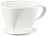 Rosenstein & Söhne Porzellan-Kaffeefilter für Filtertüten der Größe 2, bis 4 Tassen, weiß Rosenstein & Söhne Porzellan-Kaffeefilter für Filtertüten