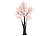 Luminea LED-Deko-Kirschbaum, 384 beleuchtete Blüten, 150 cm, für innen & außen Luminea Große LED-Bäume für innen und außen