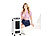 Sichler Haushaltsgeräte 3in1-WLAN-Luftkühler, Luftbefeuchter und Ionisator, App, Fernbedienung Sichler Haushaltsgeräte Luftkühler, -befeuchter und -reiniger mit Ionisator und App-Steuerung