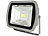 Luminea Wetterfester LED-Fluter im Metallgehäuse, 80 W, IP65 (refurbished) Luminea Wetterfester LED-Fluter (tageslichtweiß)