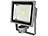 Luminea COB-LED-Fluter im Metallgehäuse, 30 W, IP44, PIR, 6500 K Luminea LED-Fluter mit Bewegungsmelder (tageslichtweiß)