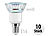 Luminea LED-Spot, E14, 1,5 Watt, weiß, 5000 K, 10er-Set Luminea LED-Spots E14 (neutralweiß)
