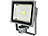 Luminea COB-LED-Fluter mit Metallgehäuse, 30 W, IP44, PIR (Versandrückläufer) Luminea LED-Außenstrahler mit PIR-Sensoren (neutralweiß)
