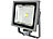 Luminea COB-LED-Fluter mit Metallgehäuse, 50 W, IP44, PIR, 4200 K Luminea LED-Außenstrahler mit PIR-Sensoren (neutralweiß)