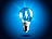 Luminea LED-Filament-Lampe, 4 Watt, E27, 5000 K, 450 Lumen, 360°, weiß Luminea LED-Filament-Tropfen E27 (neutralweiß)