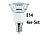 Luminea LED-Spot, E14, 1,5 Watt, weiß, 5000 K, 4er-Set Luminea LED-Spots E14 (neutralweiß)