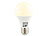 Luminea Lichtstarke LED-Lampe, 7W, E27, 2700K, A+ 480 lm, 180°, 4erSet Luminea LED-Tropfen E27 (warmweiß)