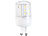 Luminea LED-Kolben, G9, 3 W, 230 lm, 350°, warmweiß, 10er-Set Luminea LED-Kolben G9 (warmweiß)